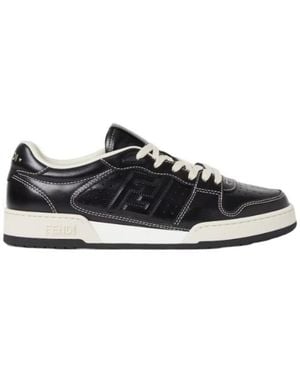 Fendi Match Trainers - Black