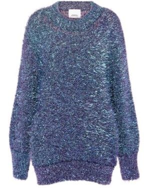 Isabel Marant Wayne Metallic Jumper - Blue