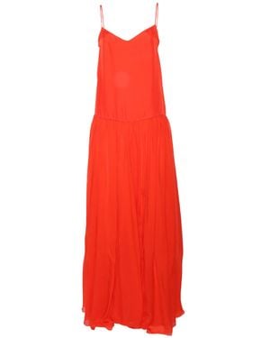 forte_forte Strapped Maxi Dress - Red