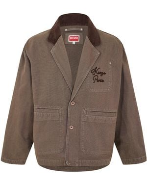 KENZO Workwear Jacket - Brown