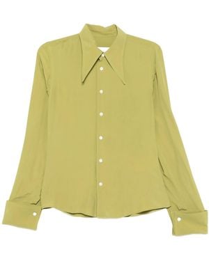 Ami Paris Long Sleeve Shirt - Yellow