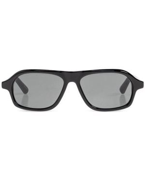 Jacquemus Square-Frame Sunglasses - White