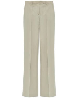 The Attico The Pressed-Crease Pleated Pants - Multicolor