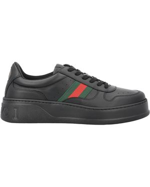 Gucci Leather Trainer - Black