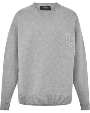 DSquared² Versatile Hoodie - Gray