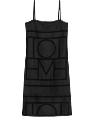 TOTEME Garderob Slip Dress - Black