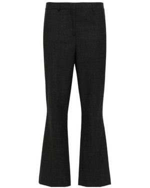 Semicouture Belt-Loop Trousers - Black