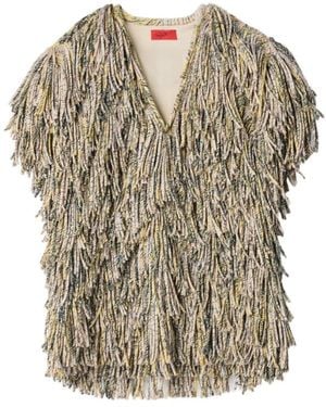 Lemaire Flashback Fringed Top - Multicolour