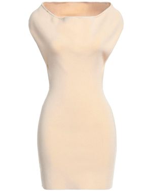 Jacquemus Mini Dress Viscose, Elastane - Natural