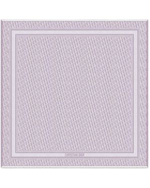 Dior Oblique Shawl - Purple