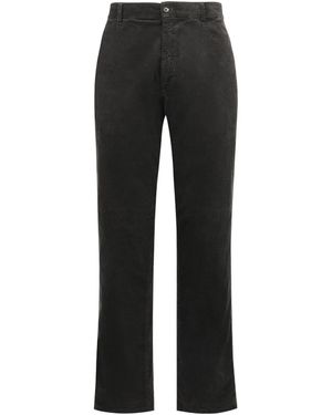 Aspesi Flared Corduroy Trousers - Black