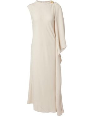 JOSEPH Aly Crêpe Maxi Dress - White