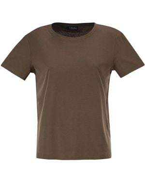 Max Mara Smmsegale Crewneck Jersey T-Shirt - Green