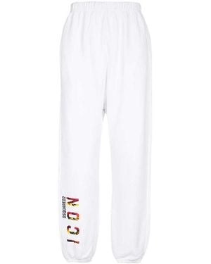 DSquared² Logo Printed Joggers - White