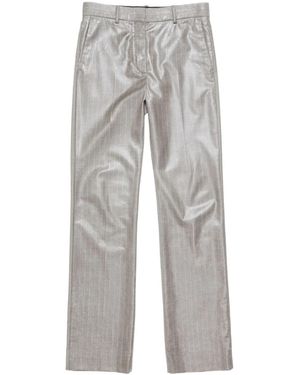 Acne Studios Pinstripe Trousers - Grey