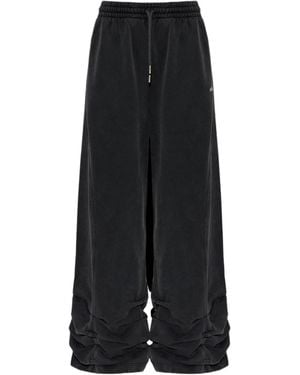 AVAVAV Smock Detailed Track Trousers - Black