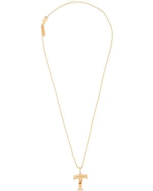 Chloé Pendant Necklace - White