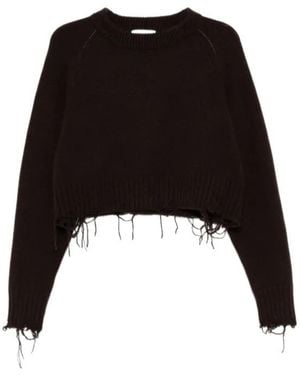 Low Classic Ribbed Sweater - Black