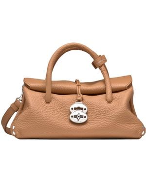 Zanellato Top Handle Shoulder Bag - Metallic