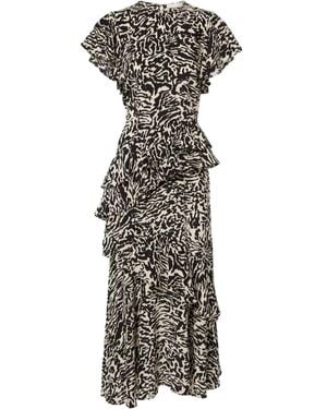 Ulla Johnson Short Sleeve Dress - Black