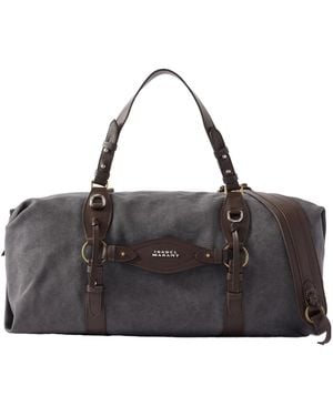 Isabel Marant Tilpa Leather-Harness Tote Bag - Black