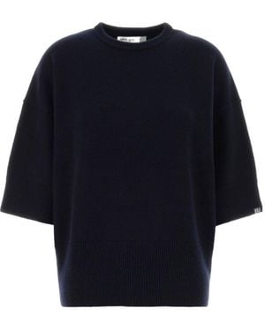 Extreme Cashmere Sassie Boxy Knitted Jumper - Blue