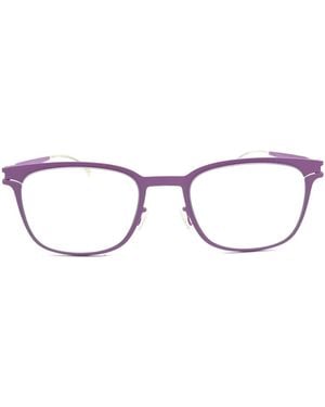 Mykita Falcon Rectangular Frame Glasses - Metallic