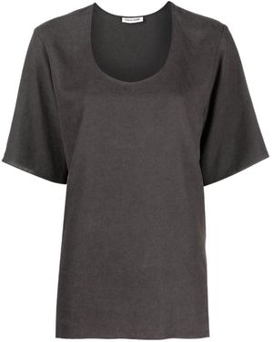 Low Classic Scoop-Neck Short-Sleeve T-Shirt - Black