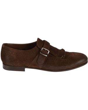 Church's Shanghai Buckled Monk Shoes - Brown