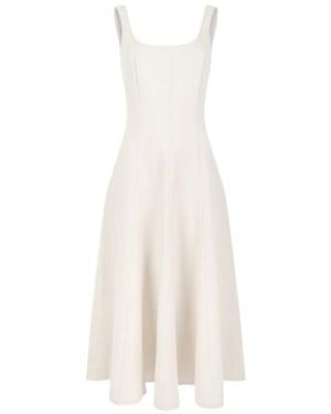 Vince Sleeveless Dress - White