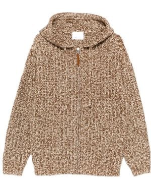 Isabel Marant Zip-Fastening Hoodie - Brown