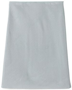 Miu Miu Silk Mid-Length Skirts - Grey