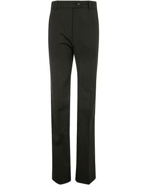 N°21 Press-Crease Trousers - Black