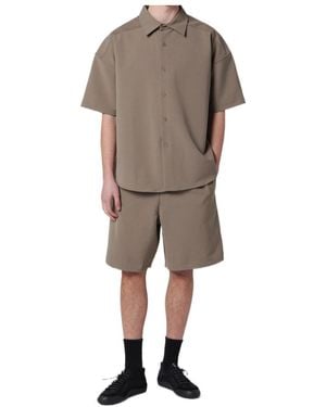 Entire studios Short Sleeve Shirt - Natural