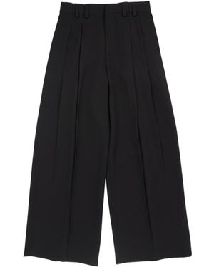 Jil Sander Heavy Wide Pants - Black