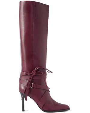 Isabel Marant Analui Thigh-High Boots - Red