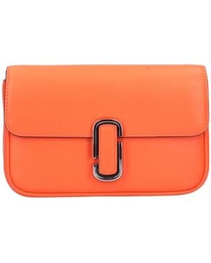 Marc Jacobs The J Marc Soft Shoulder Bag - Orange