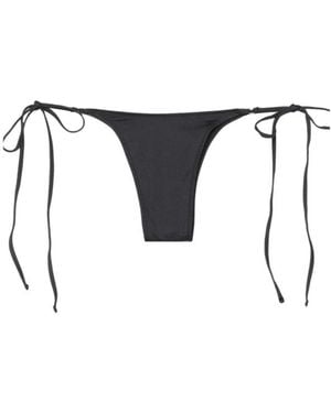 Frankie's Bikinis Tie-Side Bikini Bottoms - White