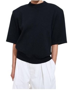 Bottega Veneta Wool Tailored Top - Black