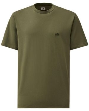 C.P. Company Logo-Patch T-Shirt - Green