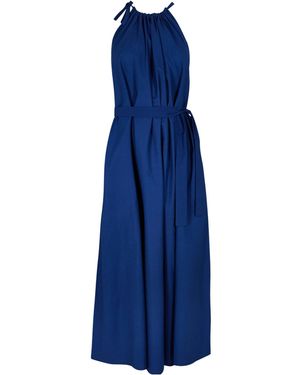 Weekend by Maxmara Lightweight Loose Dress - Blue