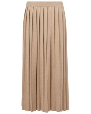 Lisa Yang Minda Midi Skirt - Natural