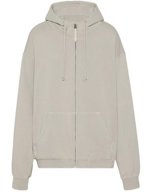 Maison Margiela Numeric Logo Hoodie - Grey