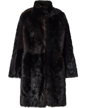 Nour Hammour Long-Sleeved Coat - Black