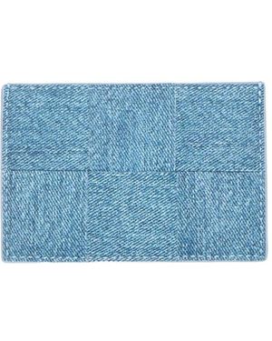 Bottega Veneta Cassette Credit Card Case - Blue