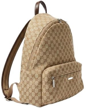 Gucci Large Tag Backpack - Natural