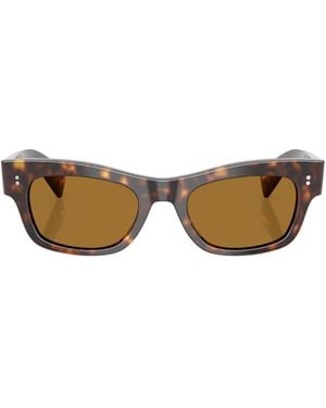 Oliver Peoples Geometric Sunglasses - Multicolour