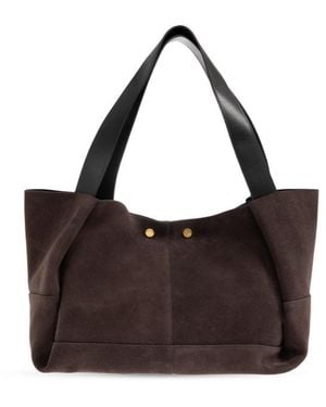 AllSaints Snap-On Handbag - Brown