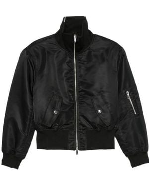 Frankie Shop Long-Sleeve Casual Jacket - Black