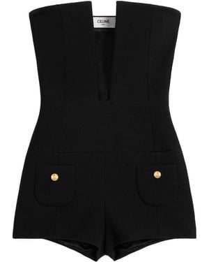 Celine Short Jumpsuit - Black